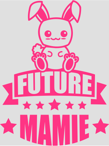 T-shirt Future Mamie : Annonce de Bonheur Imminent