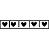 Herzen Quadrate
