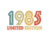 Édition limitée 1985