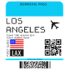 Embarquement pas Los Angeles Billet d’avion