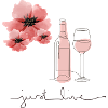 just live Blume Wein Geschenk