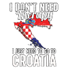 Croatia flag I Croatian souvenirs