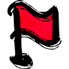 Rote Flagge