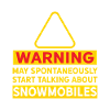 Funny Snowmobiling Snowmobile