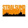 stralsund orange silhouette
