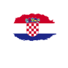 Croatie Drapeau croate Croate