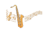 Jazz Saxophon Saxophonist