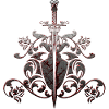 Sword roses