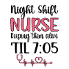 Night shift nurse nurse