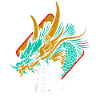 Drache China Schirftzeichen