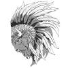 Buffalo head