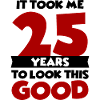 25th birthday 25 years