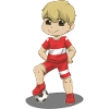Austrian footballer child fan