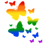 Butterfly Butterflies LGTBQ Pride