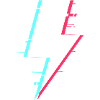 Lightning Style Retro Digital Lightning