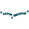 anniversary. HAPPY BIRTHDAY. Happy birthday.