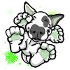 Bullterrier Bounce Green
