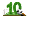 10e anniversaire 10 ans footballeur