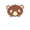 Bear middle finger
