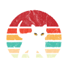 Retro Cat Kitten