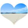 Sandbank im Meer