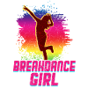 Break dance fille danseuse