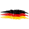 German Flag Brush