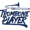 Trombone player musician trombonist