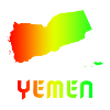 Yemen rRainbow Maps Design / Gift