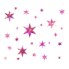 Funny Brilliant Glitter Stars