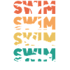 Swimming Swimmer Swim Retro