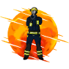 Pompiers pompiers volontaires