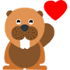 Beaver Heart Rodent
