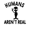 ALIEN humans aren´t real