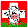 vache suisse drapeau suisse