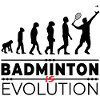 Badminton is evolution - Message Humour Parodie