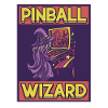 Jeu d’arcade Pinball Wizard Machine