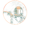 Retro Astronaut