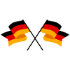 Drapeau allemand drapeau de l’Allemagne