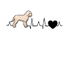 Lagotto Romagnolo Heartbeat Lagotti Gift