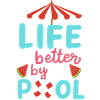 Pool Schwimmen Sommer