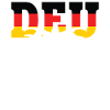 Schwimmen - DEU Deutsche Flagge & Schwimmer -