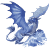 dragon,blue,painting,graffiti, airbrush,light blue