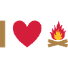 Ich liebe Lagerfeuer