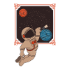 Weltraum Astronaut
