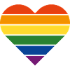 HERZ Regenbogen CSD