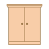Closet furniture apartment