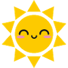 Sun Cute Kawaii