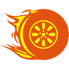flame tire wheel fire