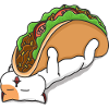 Cat and Taco